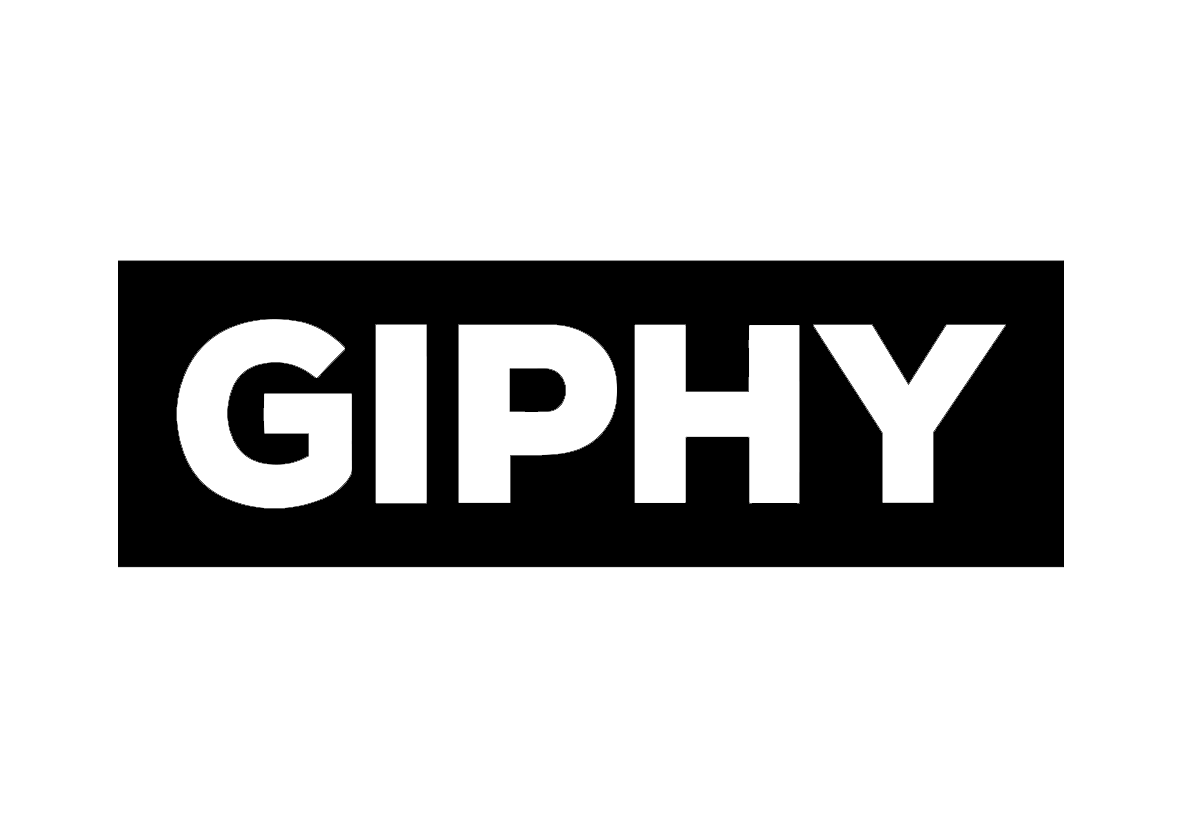 Custom printed vinyl stickers made for Giphy
