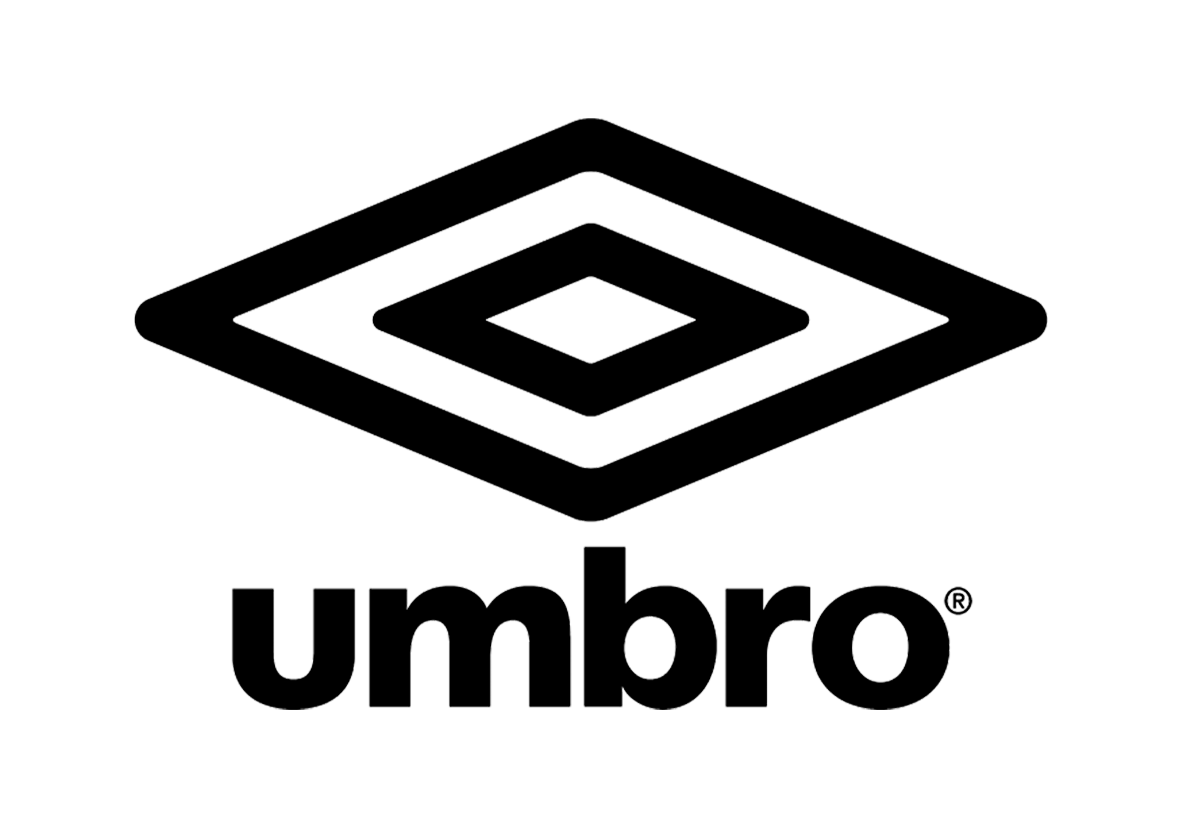 Custom printed vinyl stickers made for Umbro