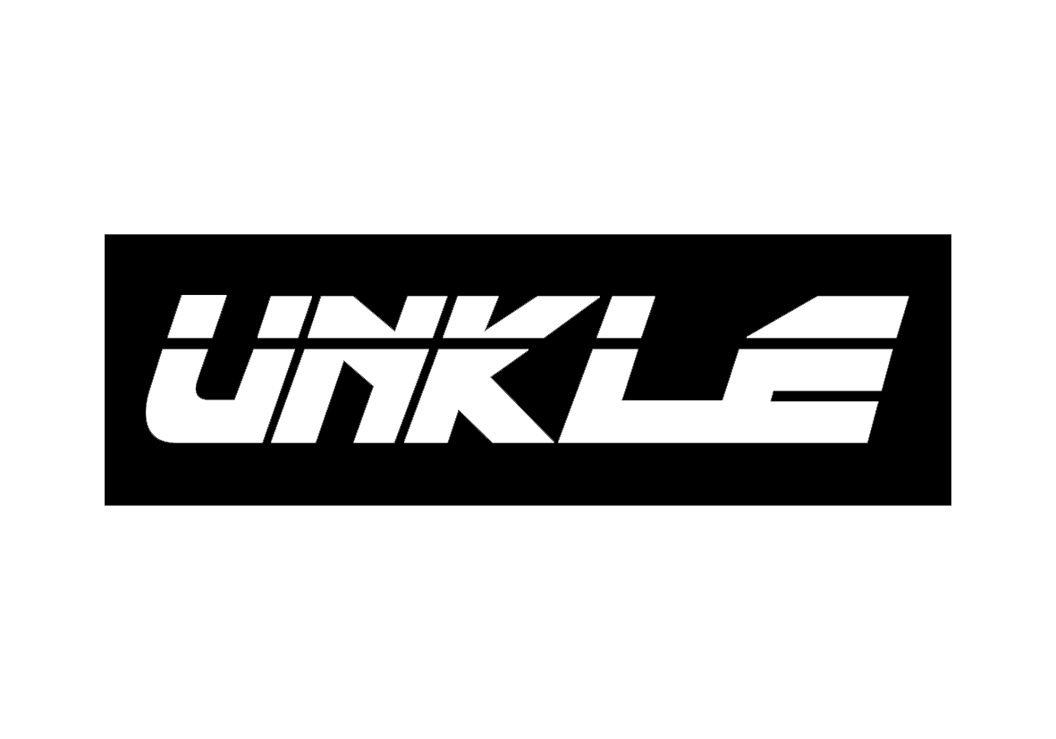 Custom printed vinyl stickers made for Unkle