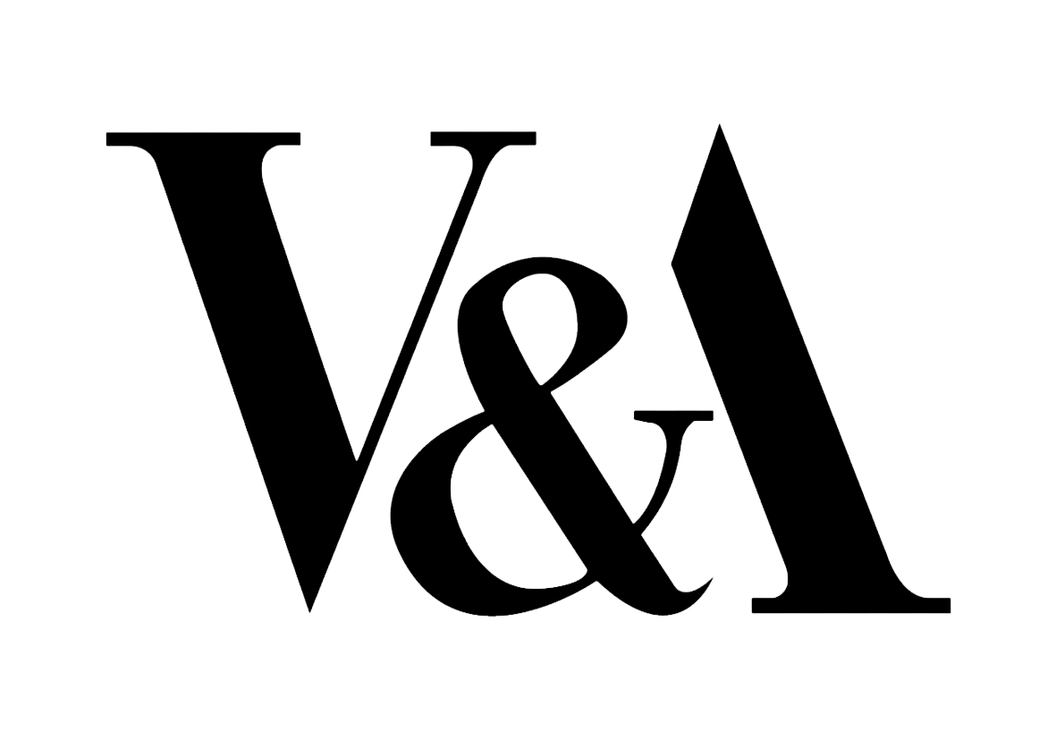 Custom printed vinyl stickers made for V&A