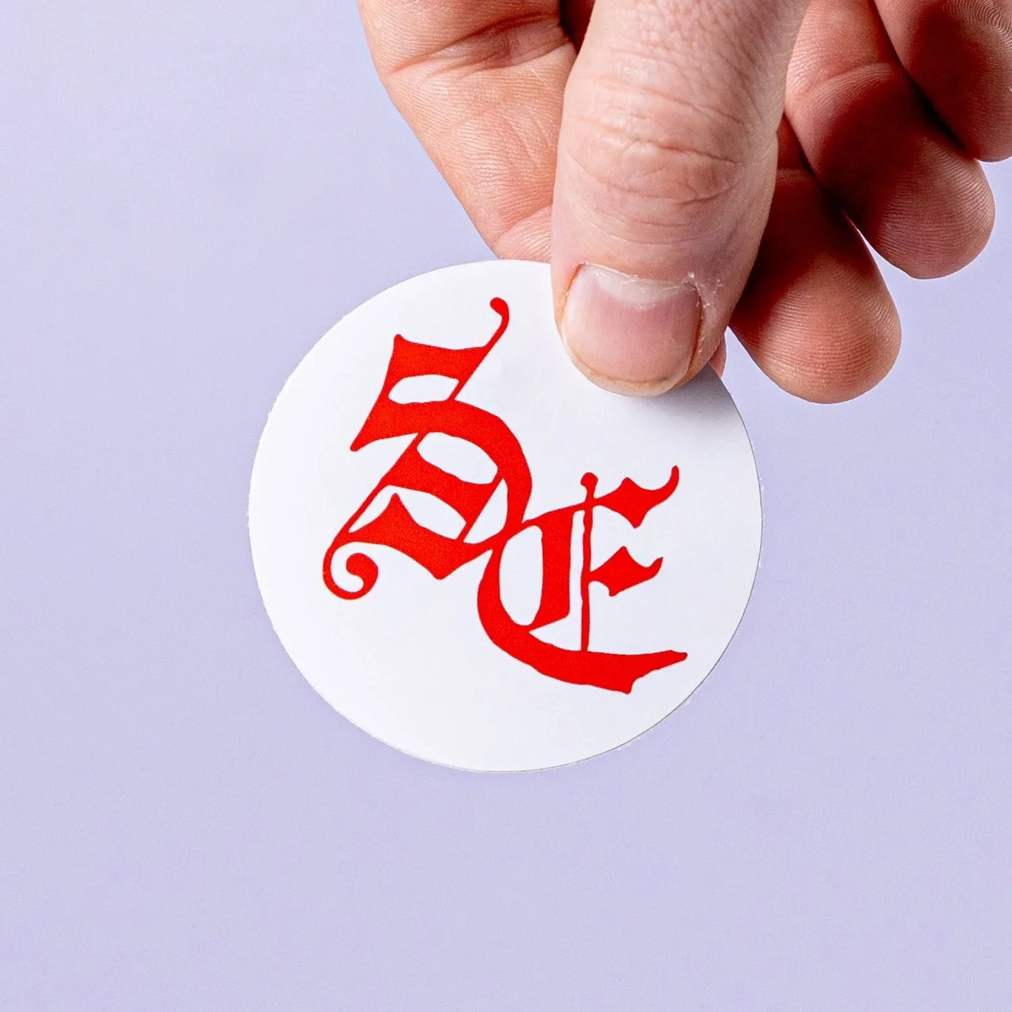 Custom White Matte Vinyl Stickers