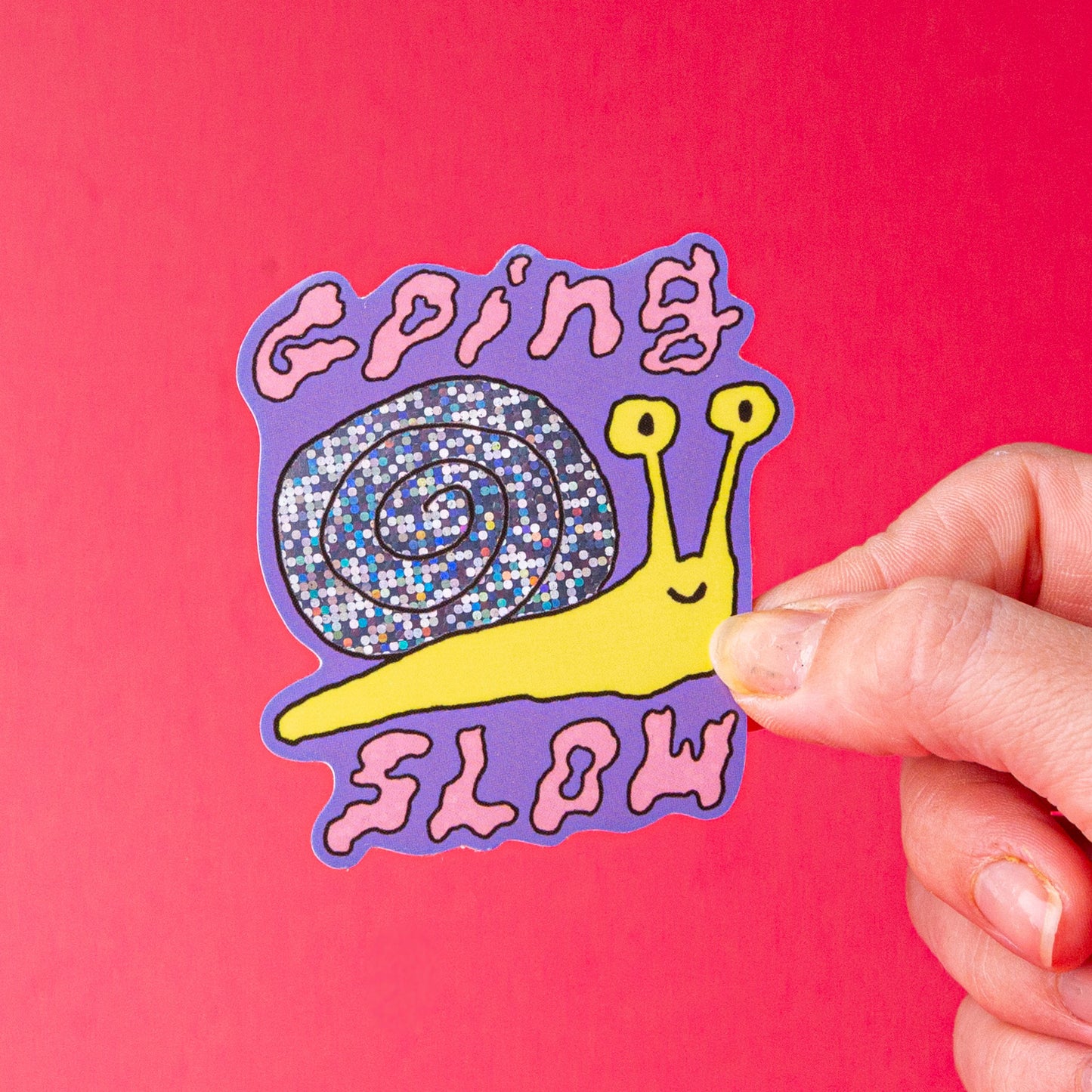 Eco-friendly Glitter Stickers