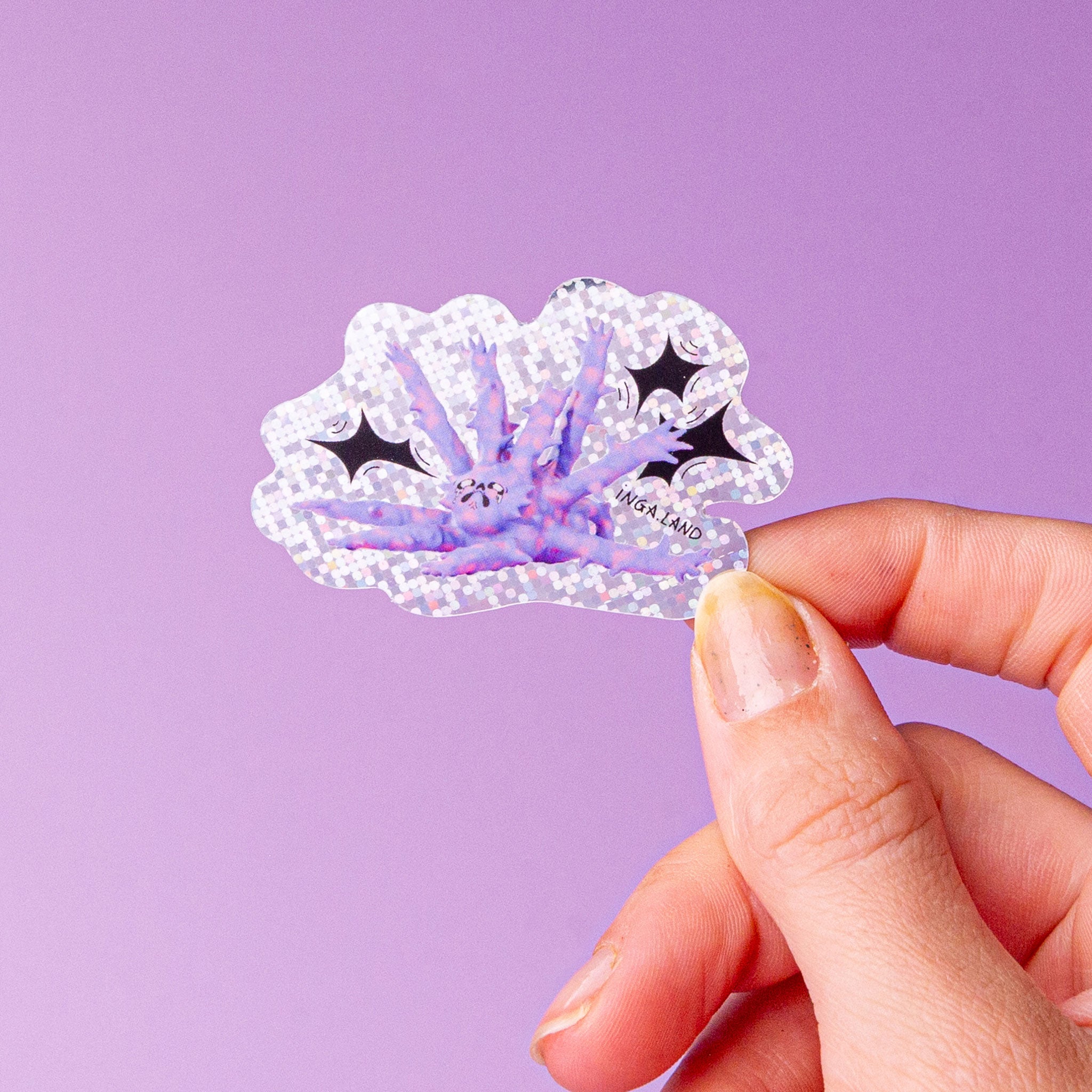 Eco-friendly Glitter Stickers