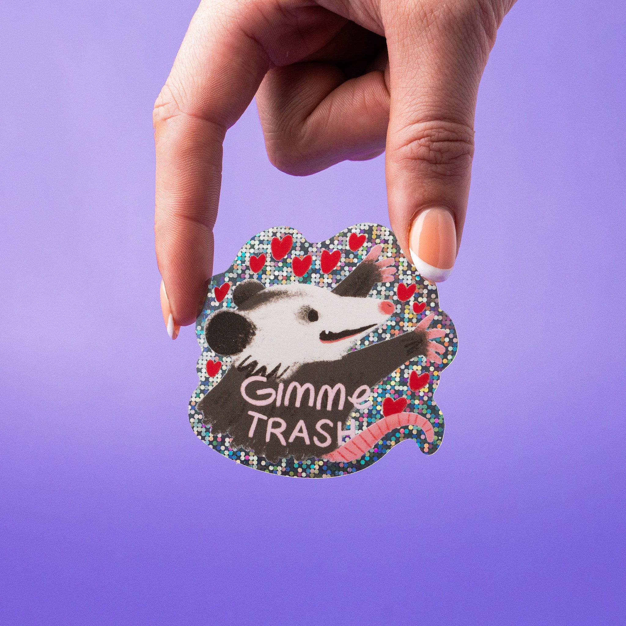 Eco-friendly Glitter Stickers