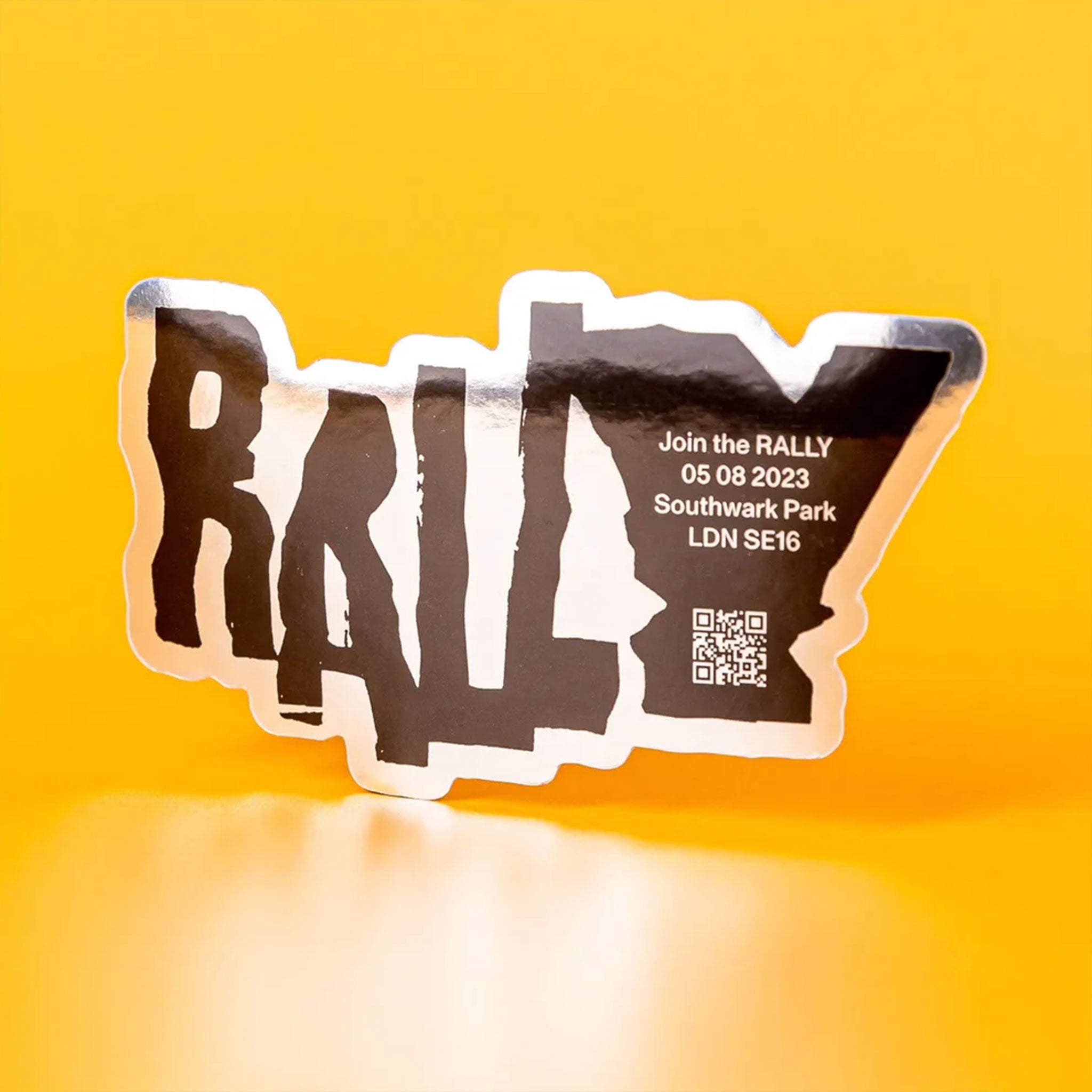 Eco-Friendly Silver Chrome Stickers