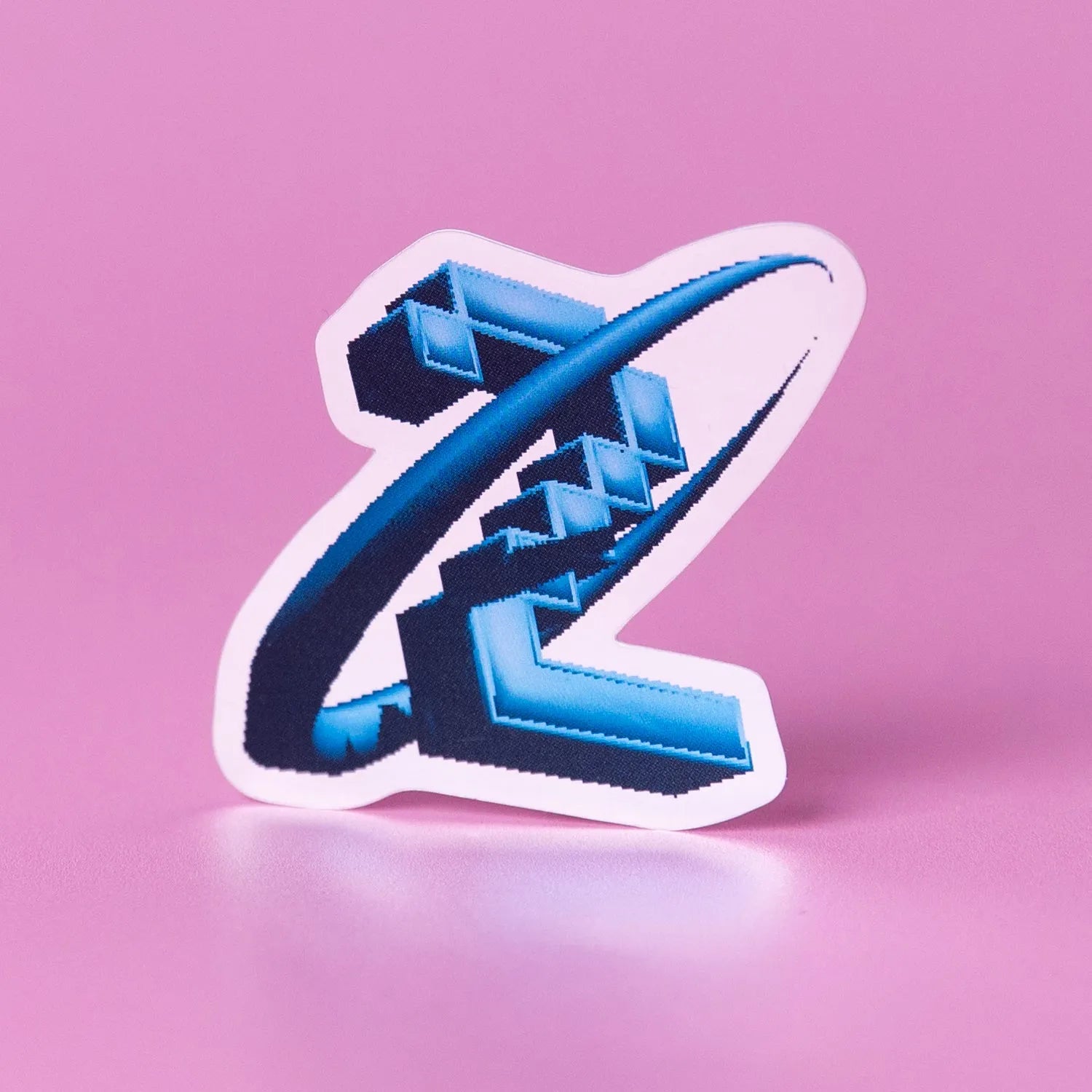 Custom Chrome Gloss Vinyl Stickers - Tacky And Upsetting