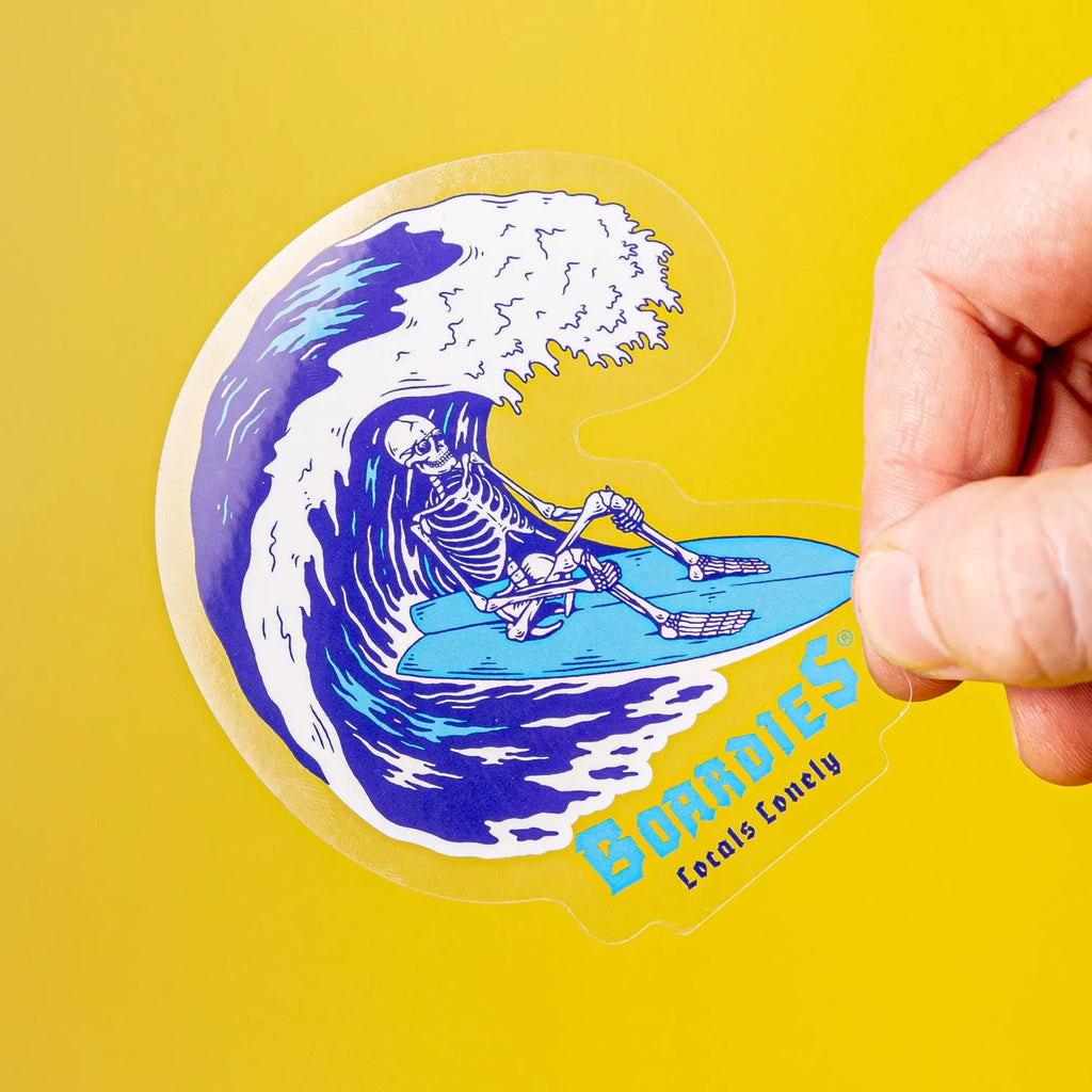 Custom Clear Gloss Vinyl Stickers - Tacky And Upsetting