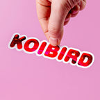 Custom White Egg Shell Stickers - Tacky And Upsetting