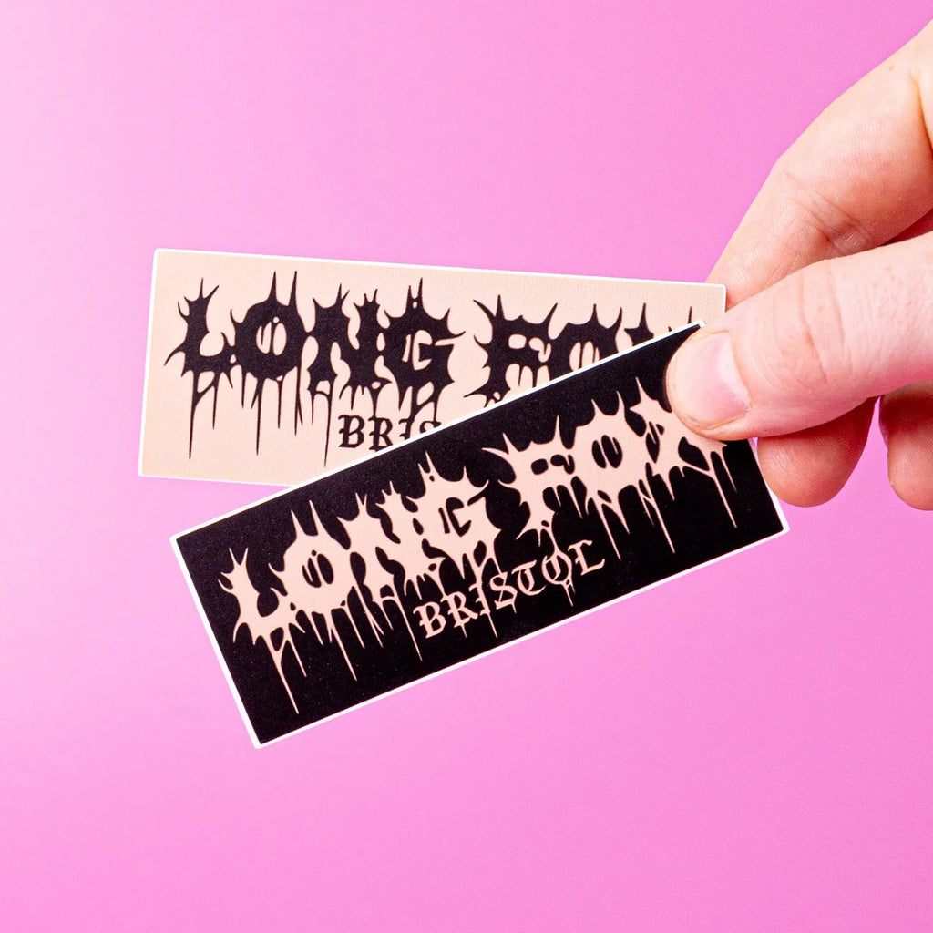 Custom White Egg Shell Stickers - Tacky And Upsetting