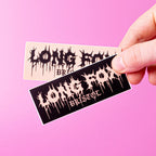 Custom White Egg Shell Stickers - Tacky And Upsetting