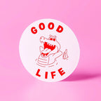 Custom Biodegradable Paper Stickers - Tacky And Upsetting