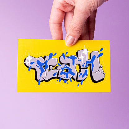 Easy Peel White Gloss Vinyl Samples