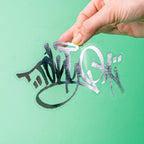 Custom Foil Gloss Vinyl Stickers - Tacky And Upsetting