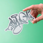 Custom Foil Gloss Vinyl Stickers - Tacky And Upsetting