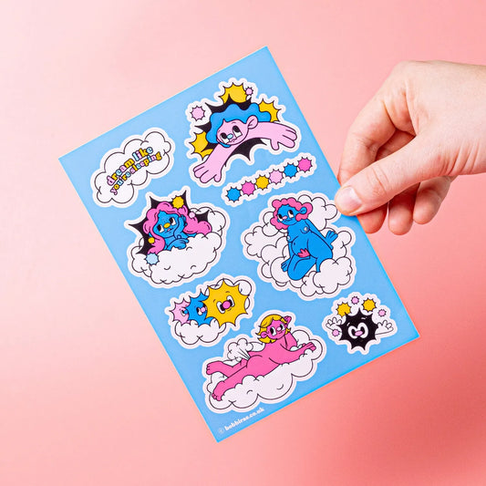 Gloss Laminated Vinyl Sticker Sheets