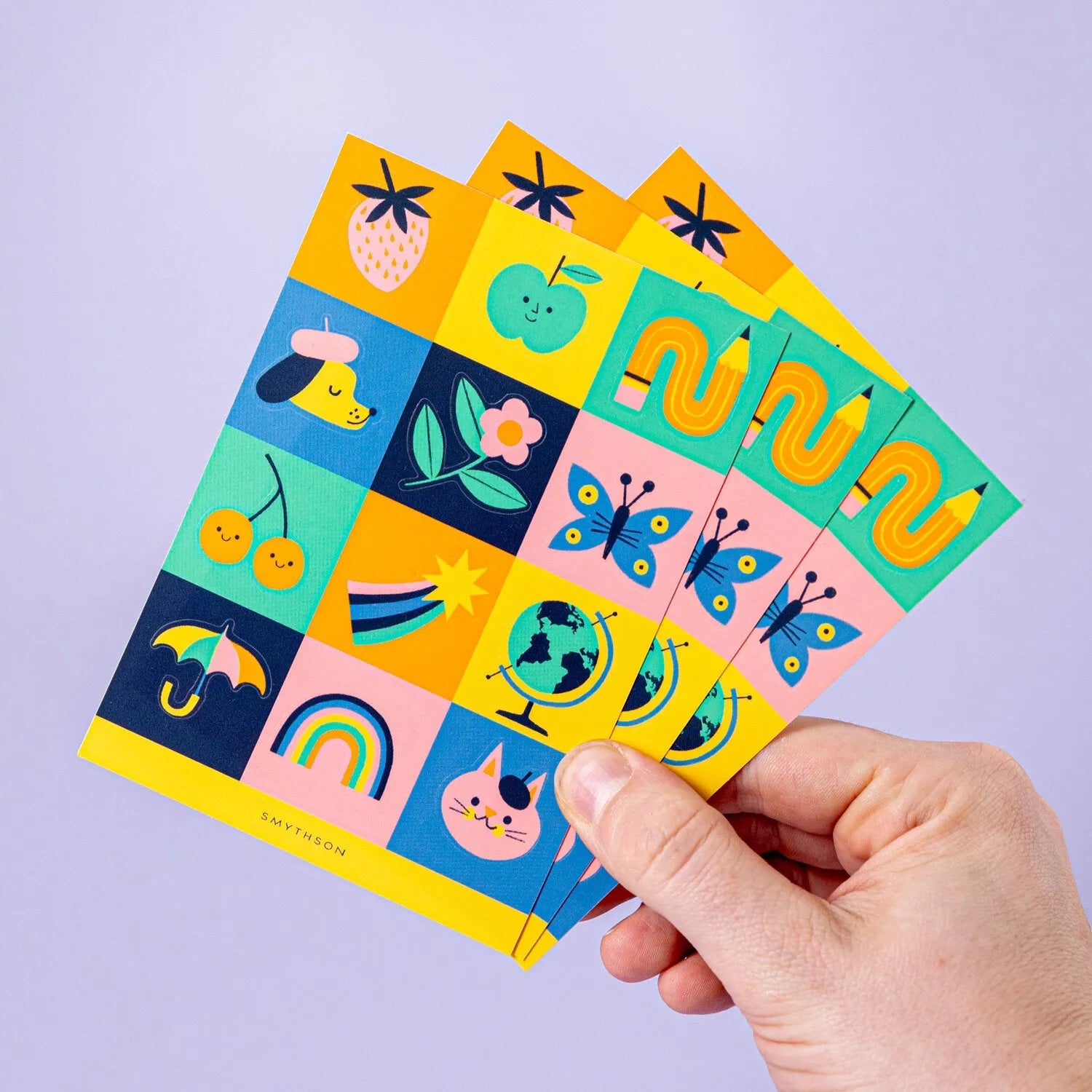 Custom White Gloss Vinyl Sticker Sheets - Tacky And Upsetting