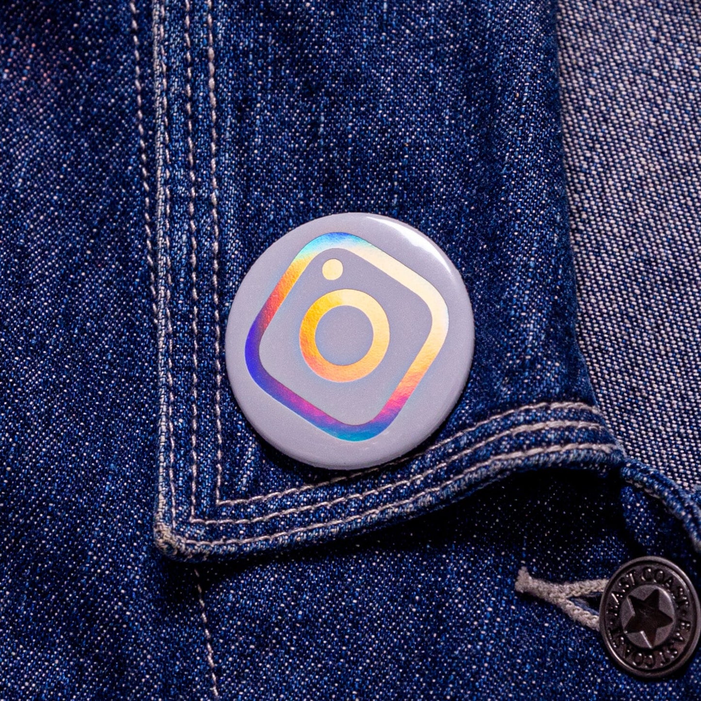 Circle Holographic Badges