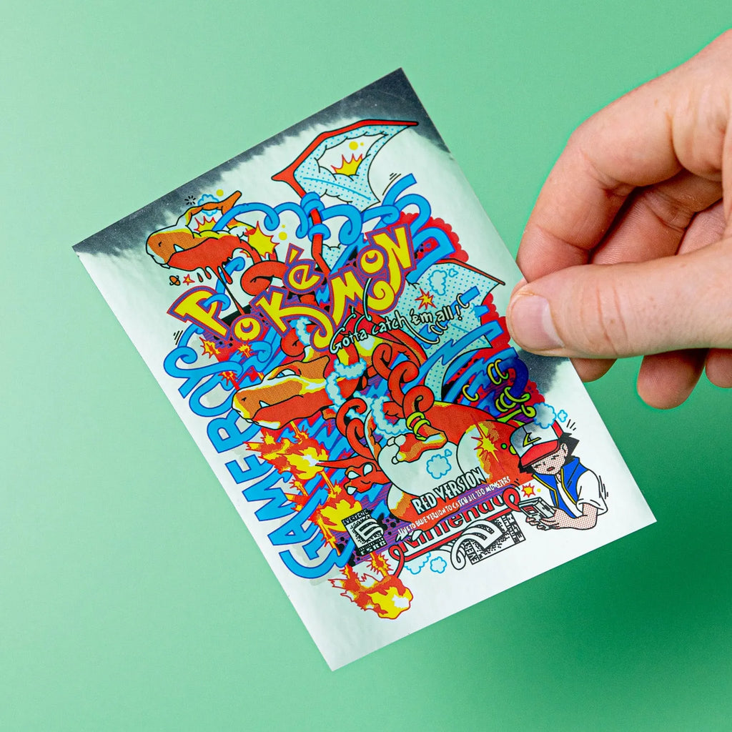 Custom Chrome Gloss Vinyl Stickers - Tacky And Upsetting