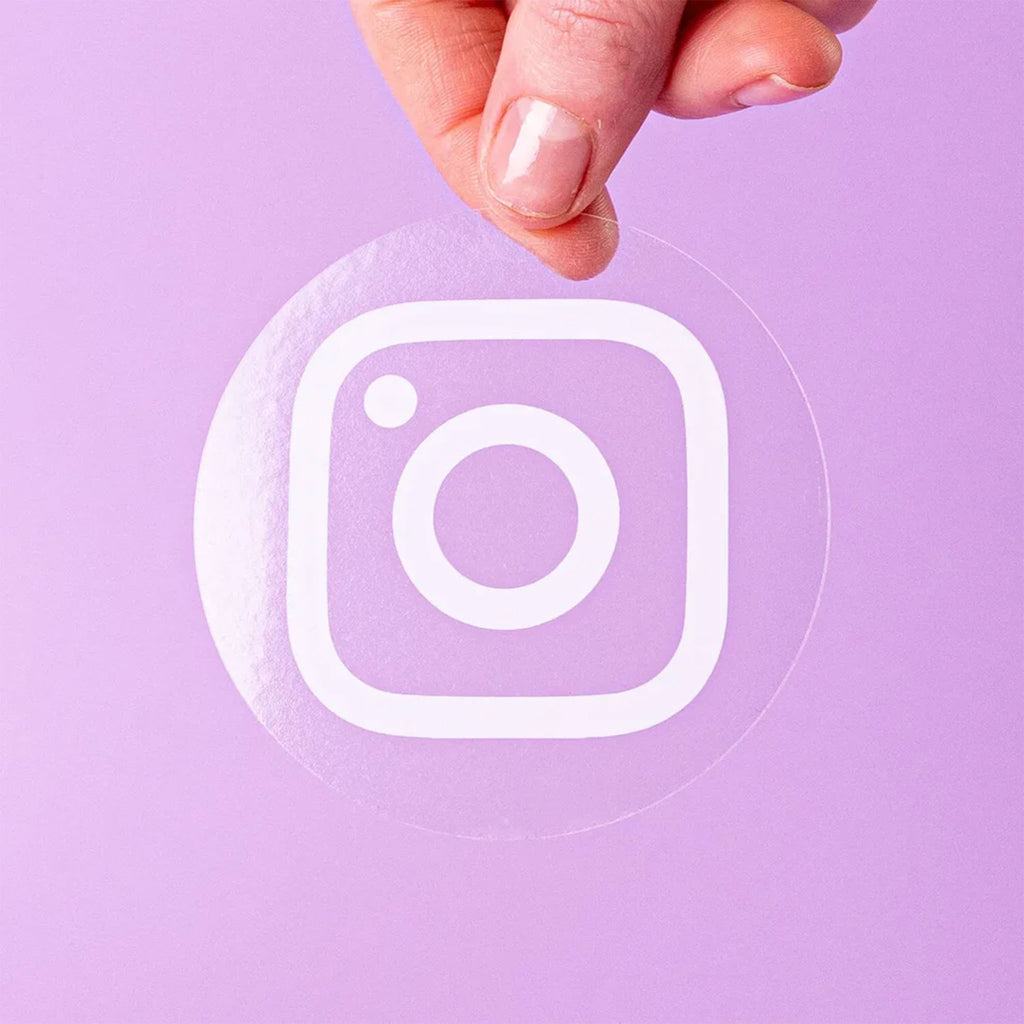 Clear Circle Stickers