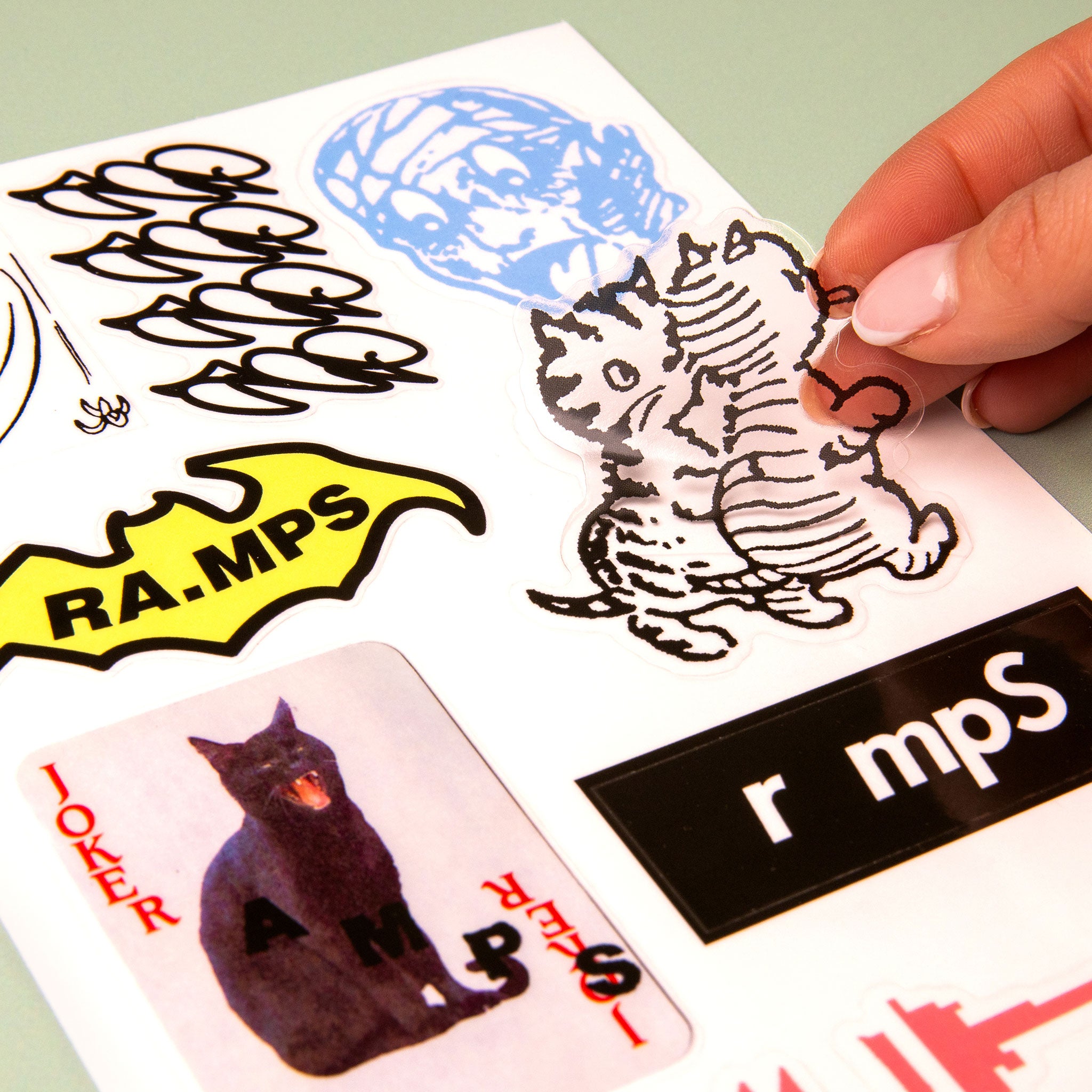 Clear Sticker Sheets