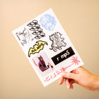 Clear Sticker Sheets