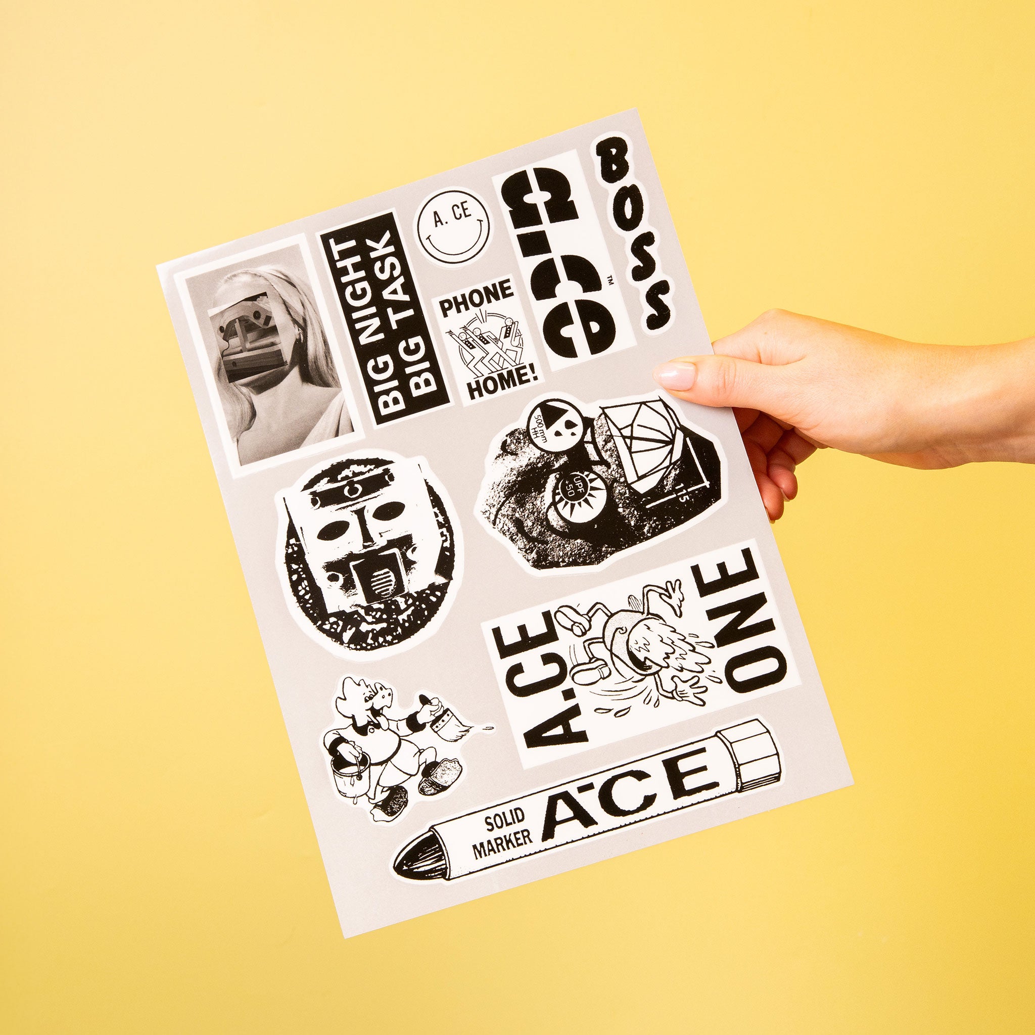 Clear Sticker Sheets
