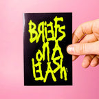 Fluorescent Yellow Stickers