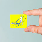 Fluorescent Yellow Stickers