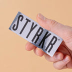 Silver Chrome Stickers