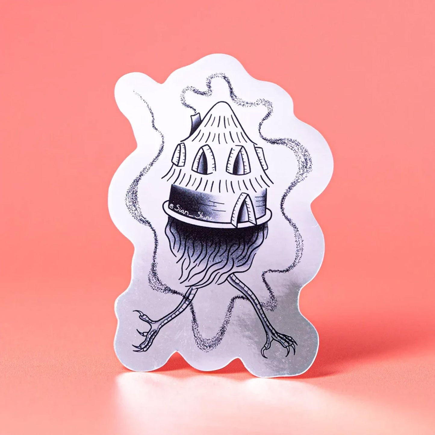 Silver Chrome Stickers