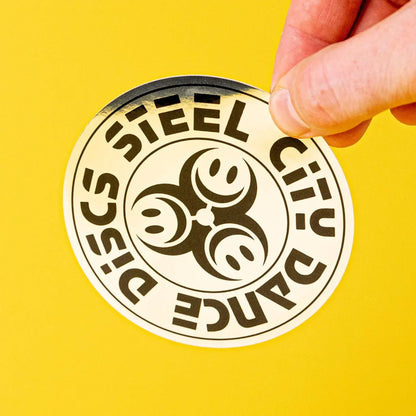 Silver Chrome Stickers
