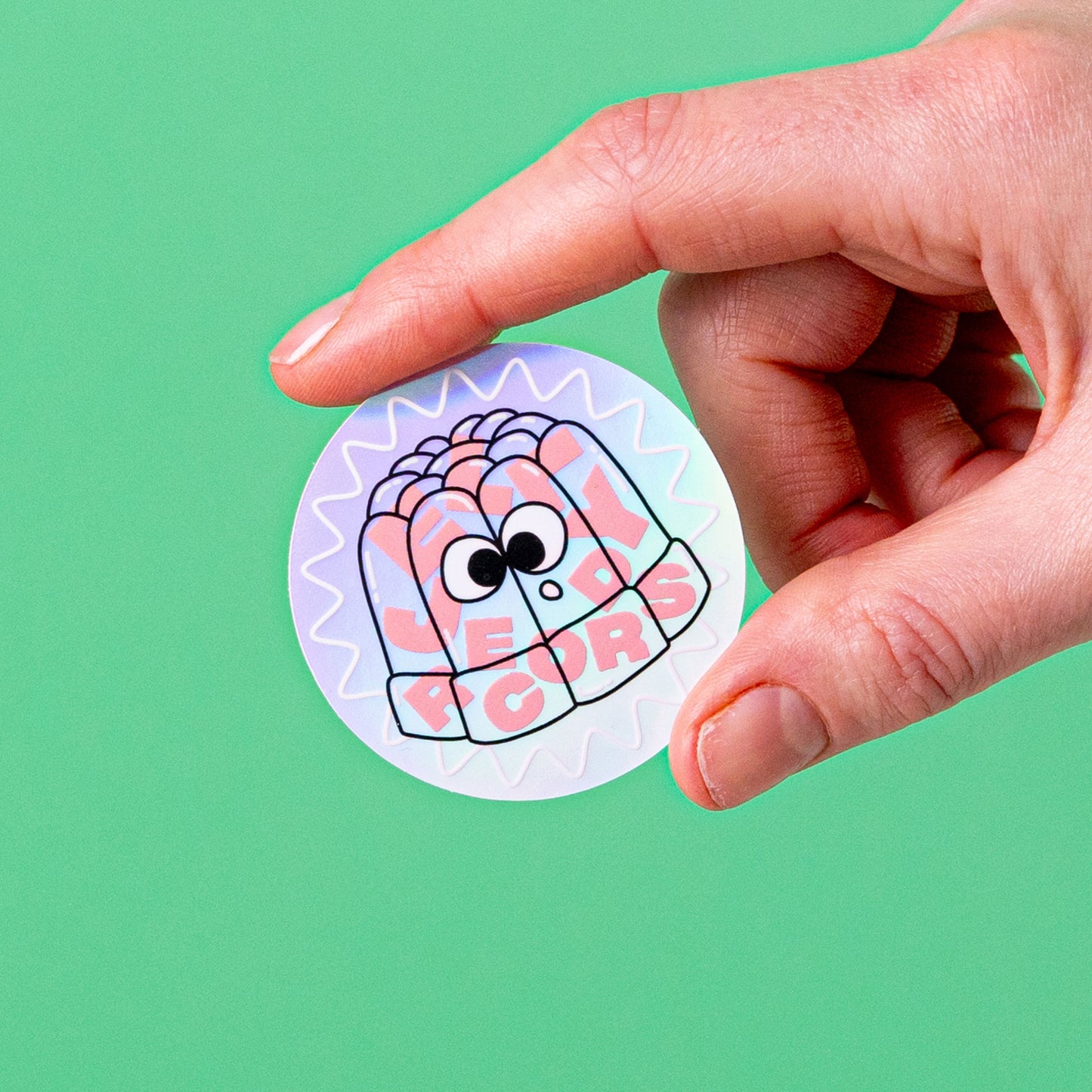 Eco-Friendly Holographic Stickers