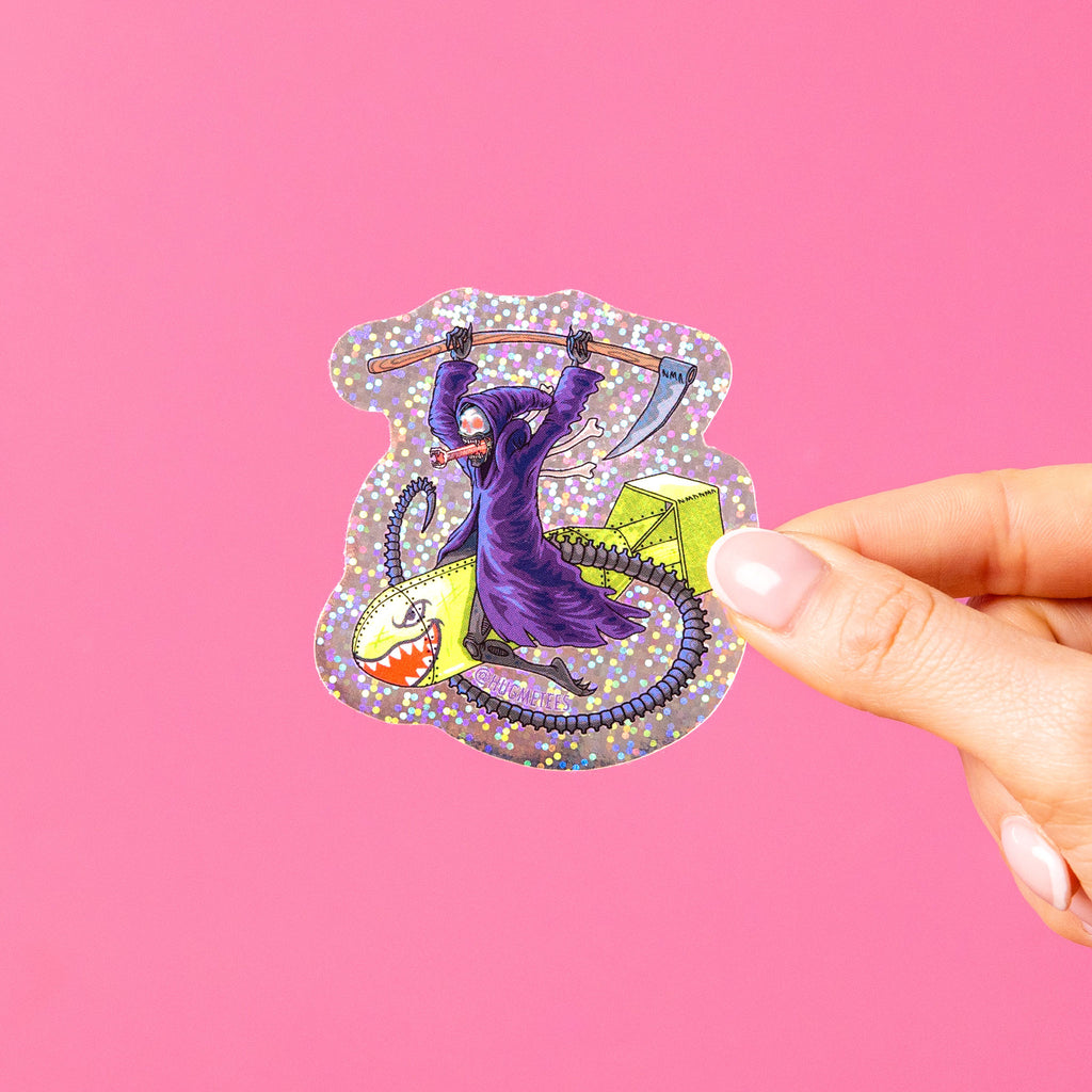 Glitter Die Cut Stickers