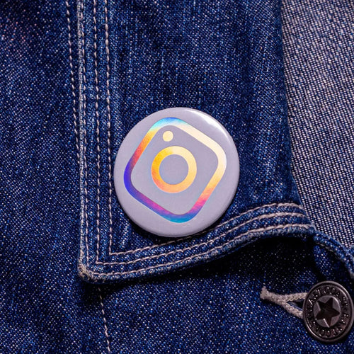 25mm Holographic Badges