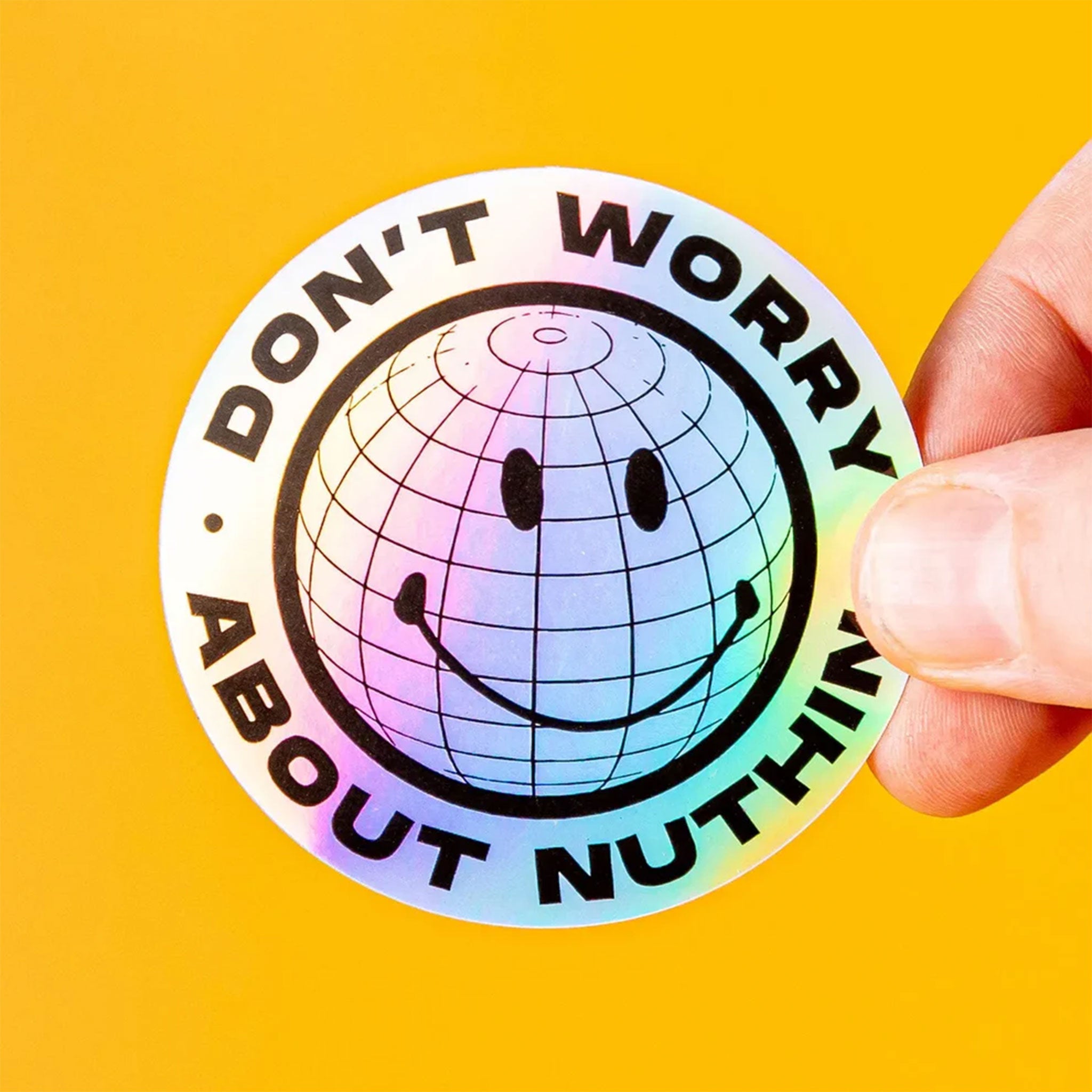 Holographic Circle Stickers