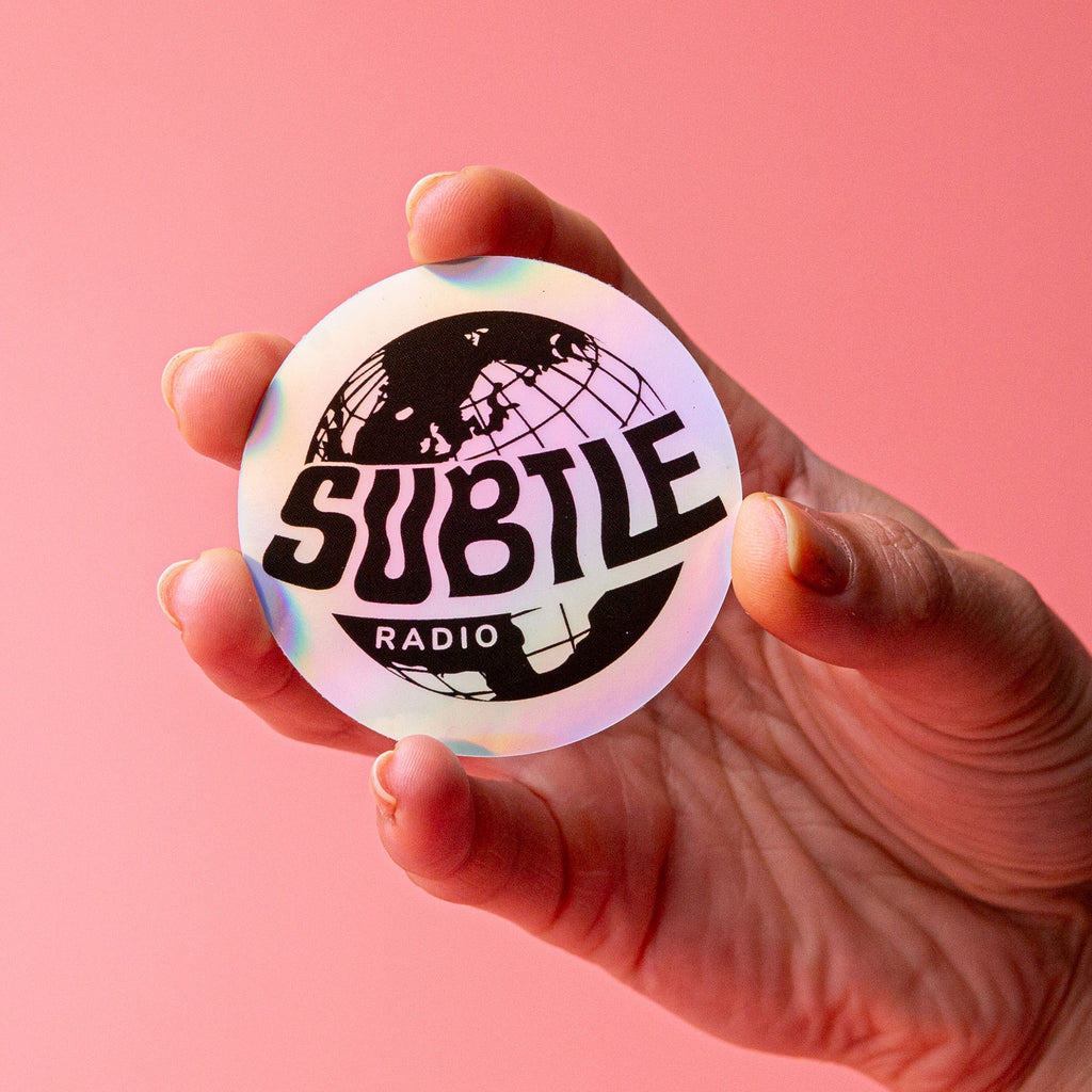 Holographic Circle Stickers