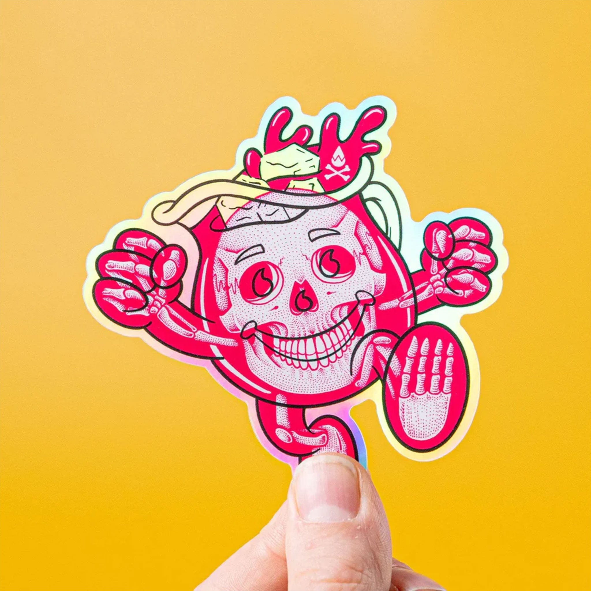 Holographic Die Cut Stickers