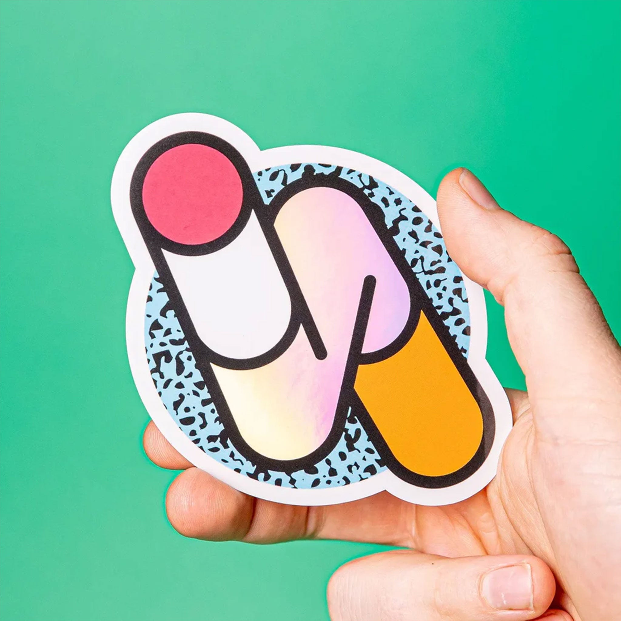 Holographic Die Cut Stickers