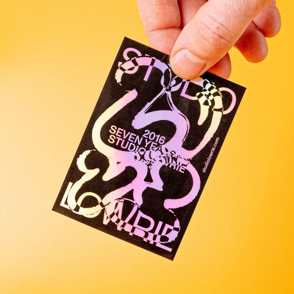 Holographic Rectangle Stickers