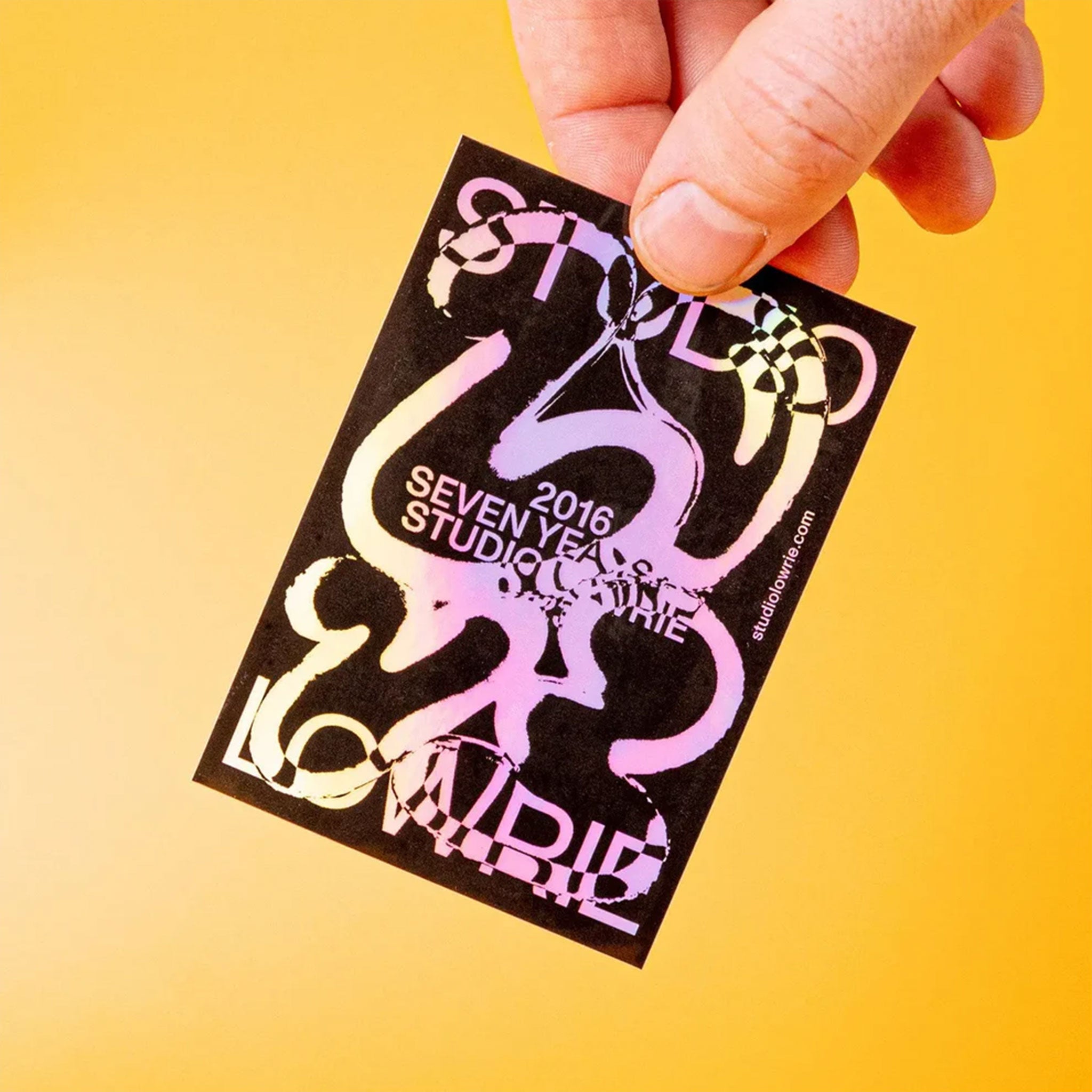 Holographic Rectangle Stickers