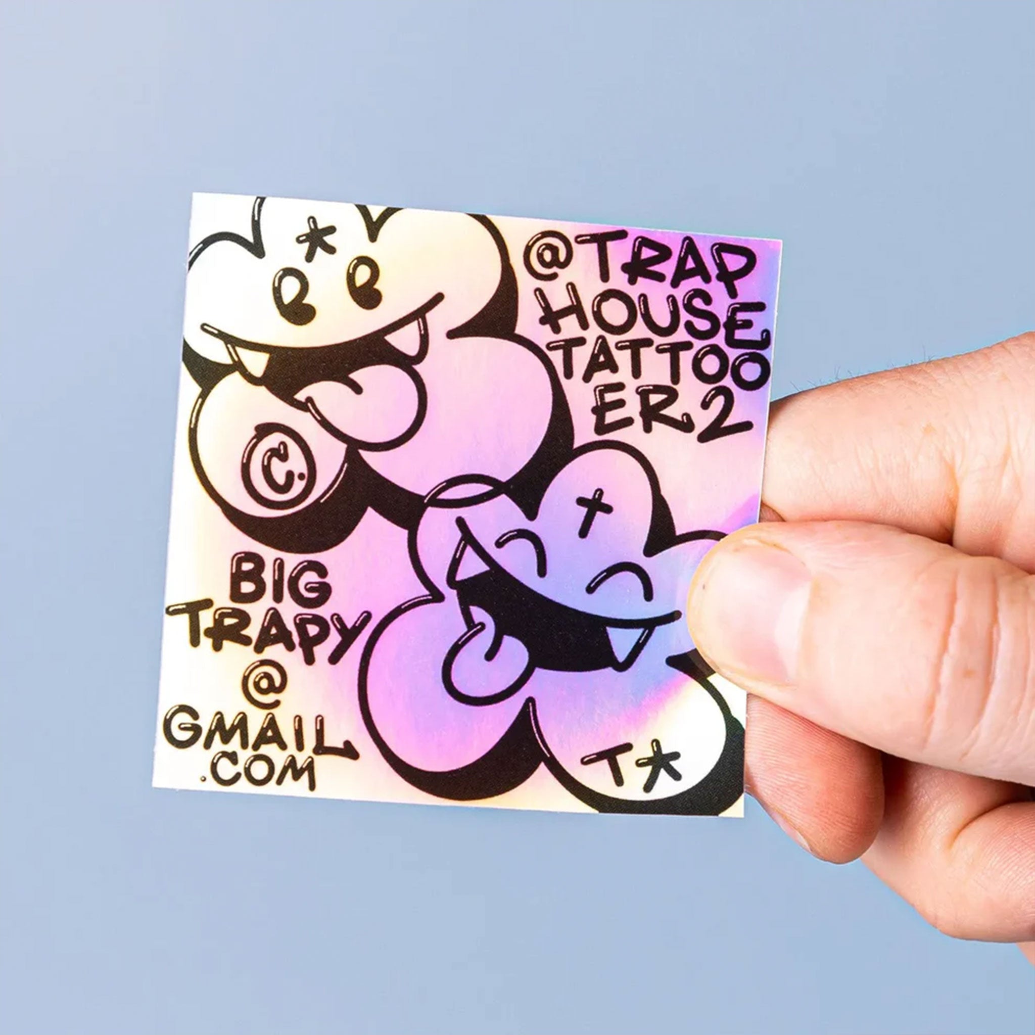 Holographic Square Stickers