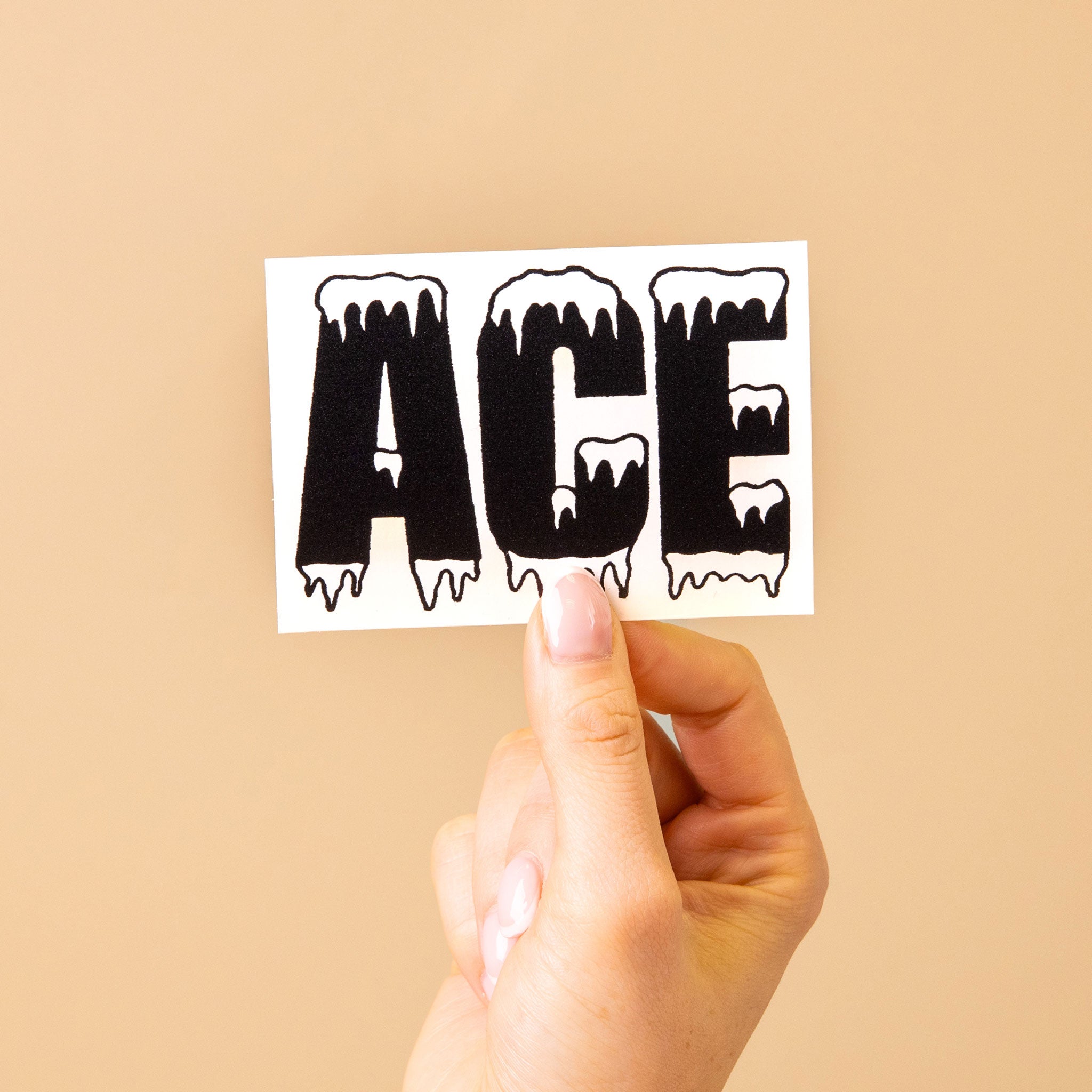 Rectangle Egg Shell Stickers