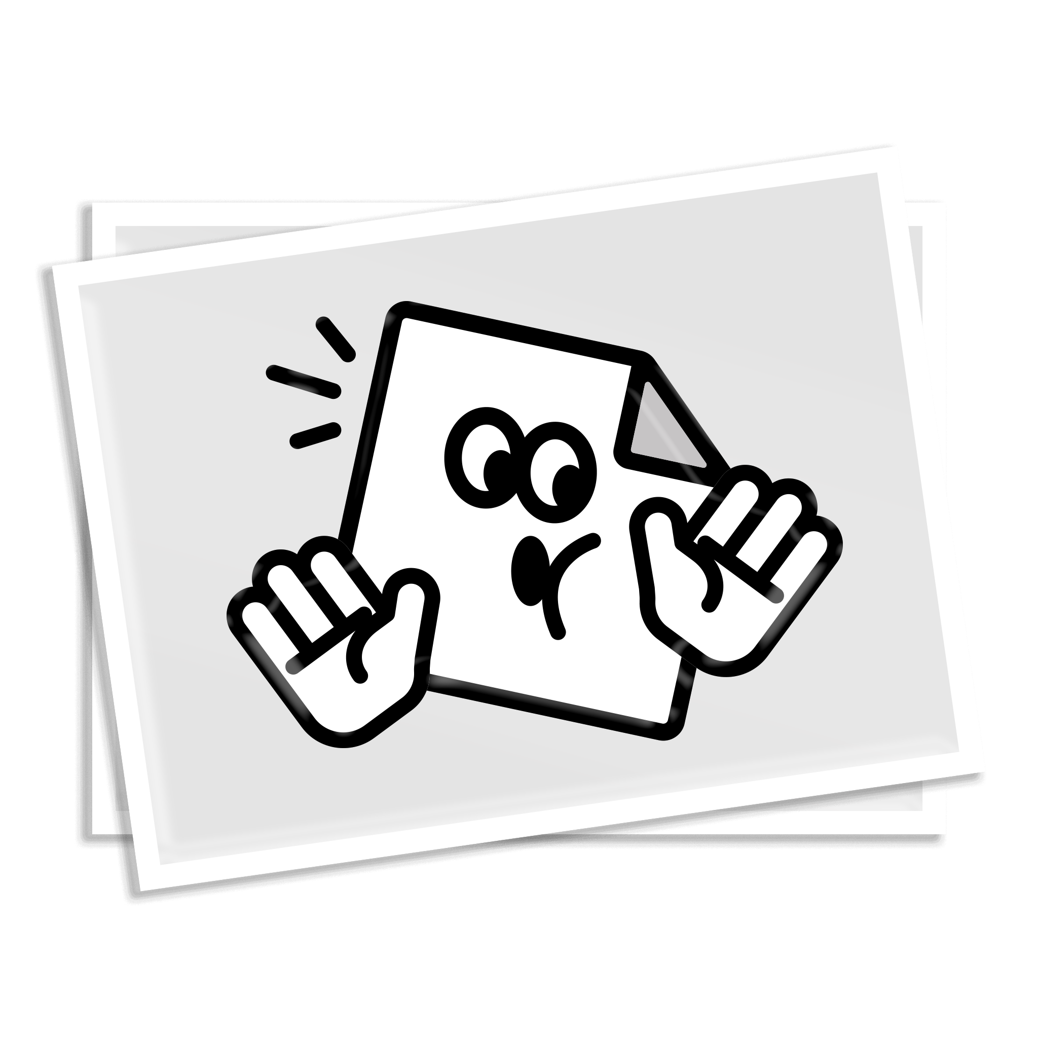 Custom white rectangle vinyl stickers printed in full colour, waterproof and durable for branding, packaging and promotions.
