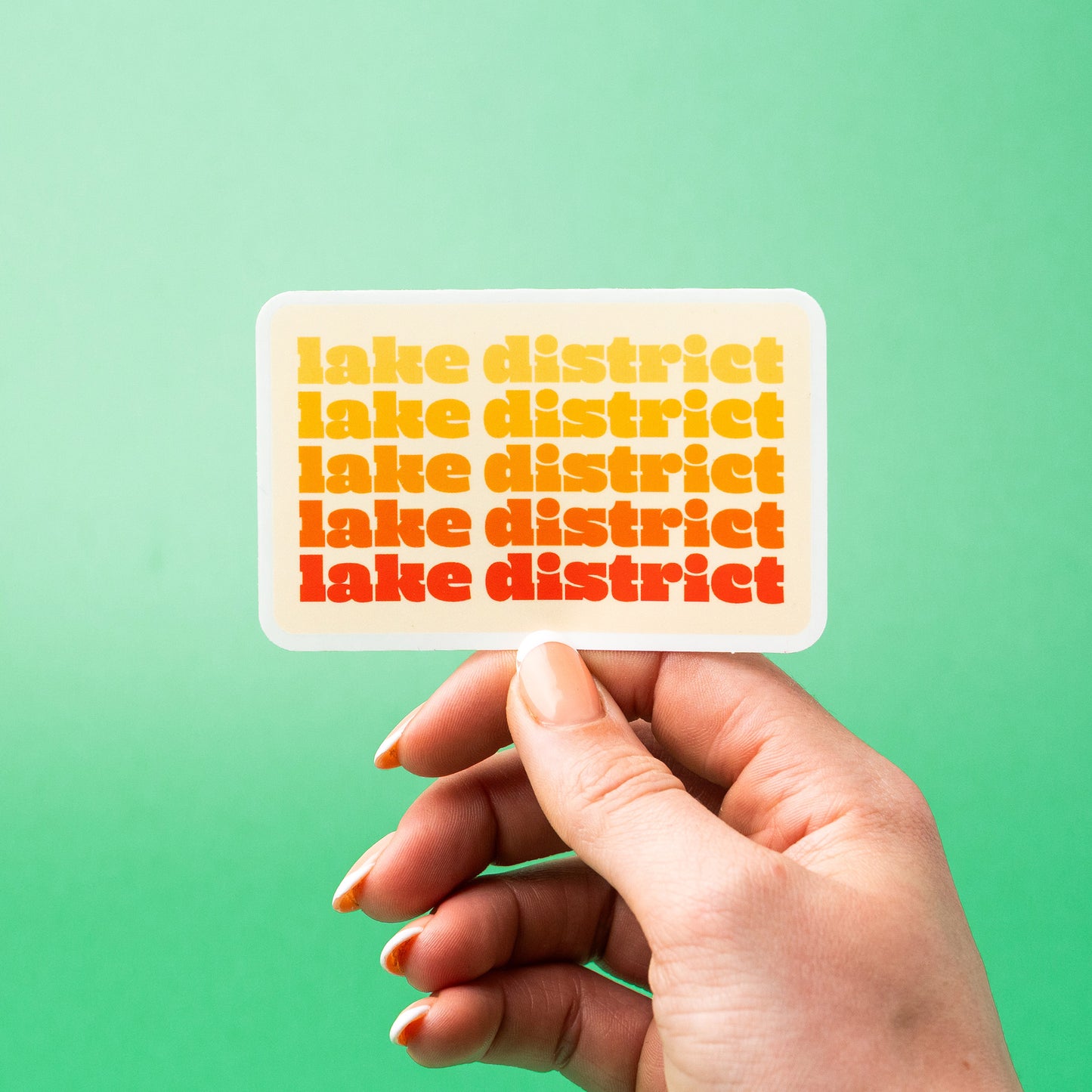 Rounded Corner Stickers